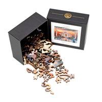 Taj Mahal (50 Piece Mini Wooden Jigsaw Puzzle) - Nautilus Puzzles - Wooden Jigsaw Puzzles For Adults
