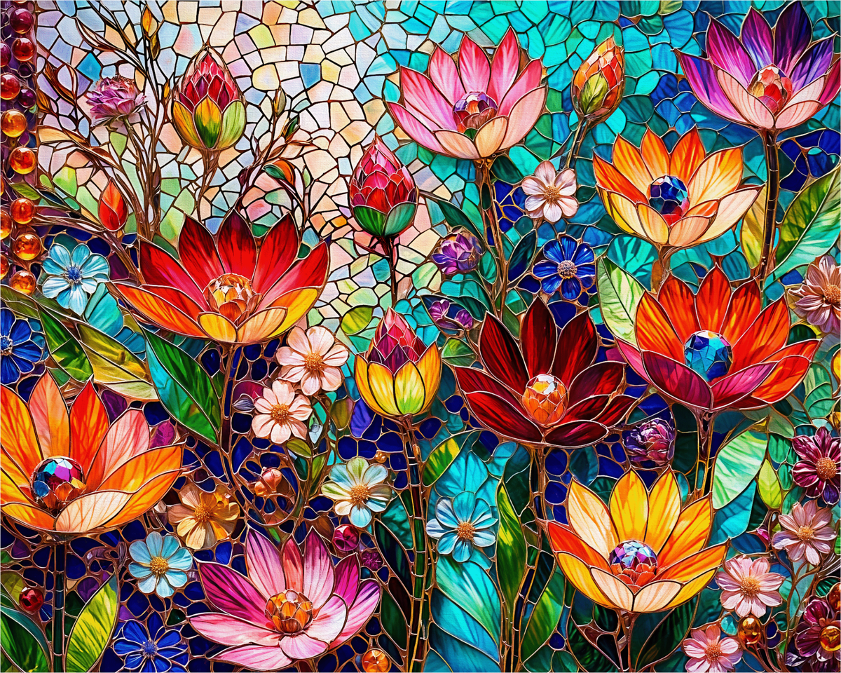 The Glass Garden (477 Piece Wooden Jigsaw Puzzle) - Nautilus Puzzles - Wooden Jigsaw Puzzles For Adults