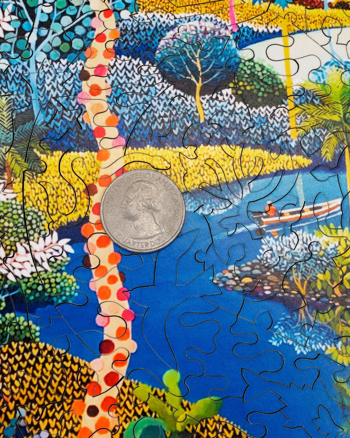 The River (468 Piece Wooden Jigsaw Puzzle) - Nautilus Puzzles - Wooden Jigsaw Puzzles For Adults