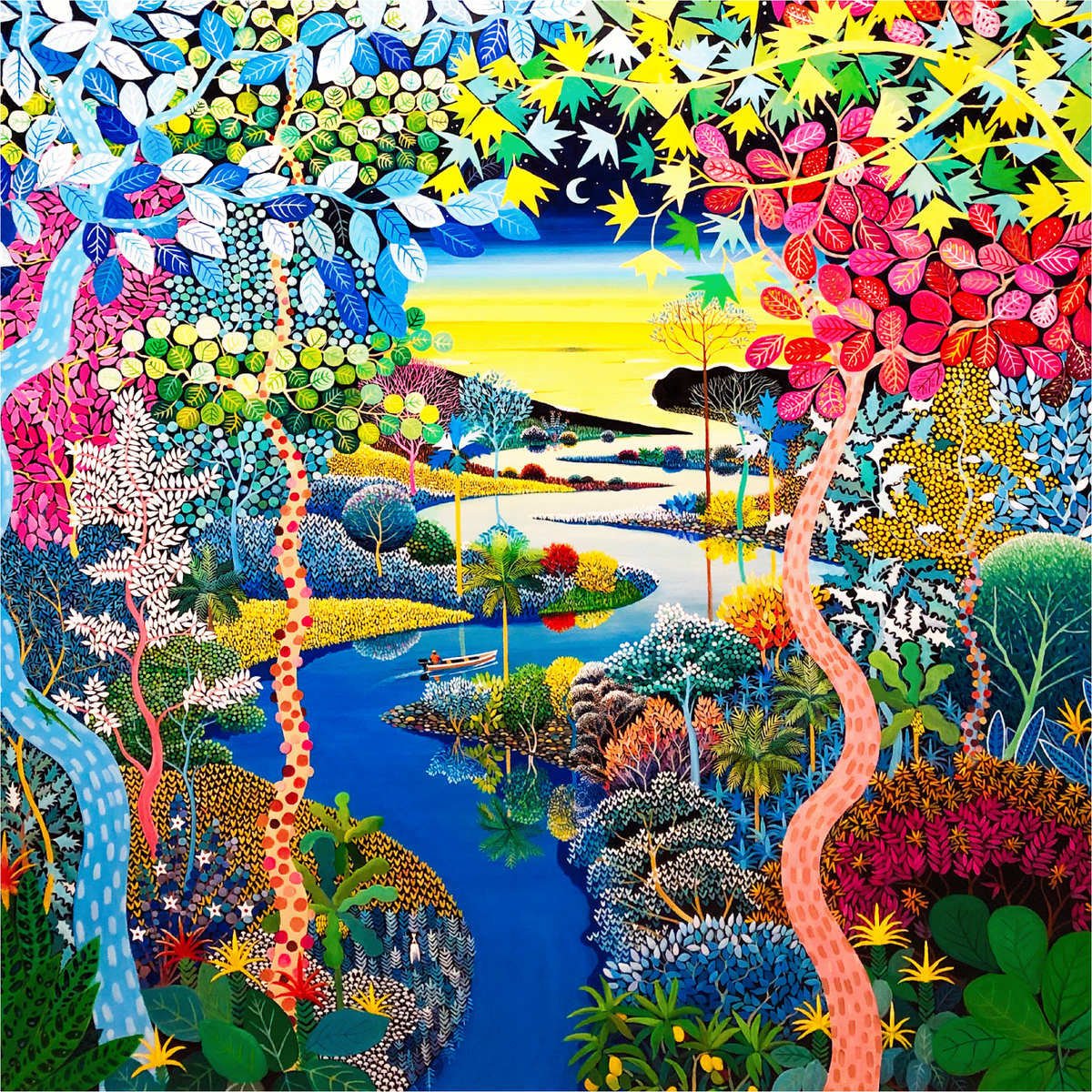 The River (468 Piece Wooden Jigsaw Puzzle) - Nautilus Puzzles - Wooden Jigsaw Puzzles For Adults