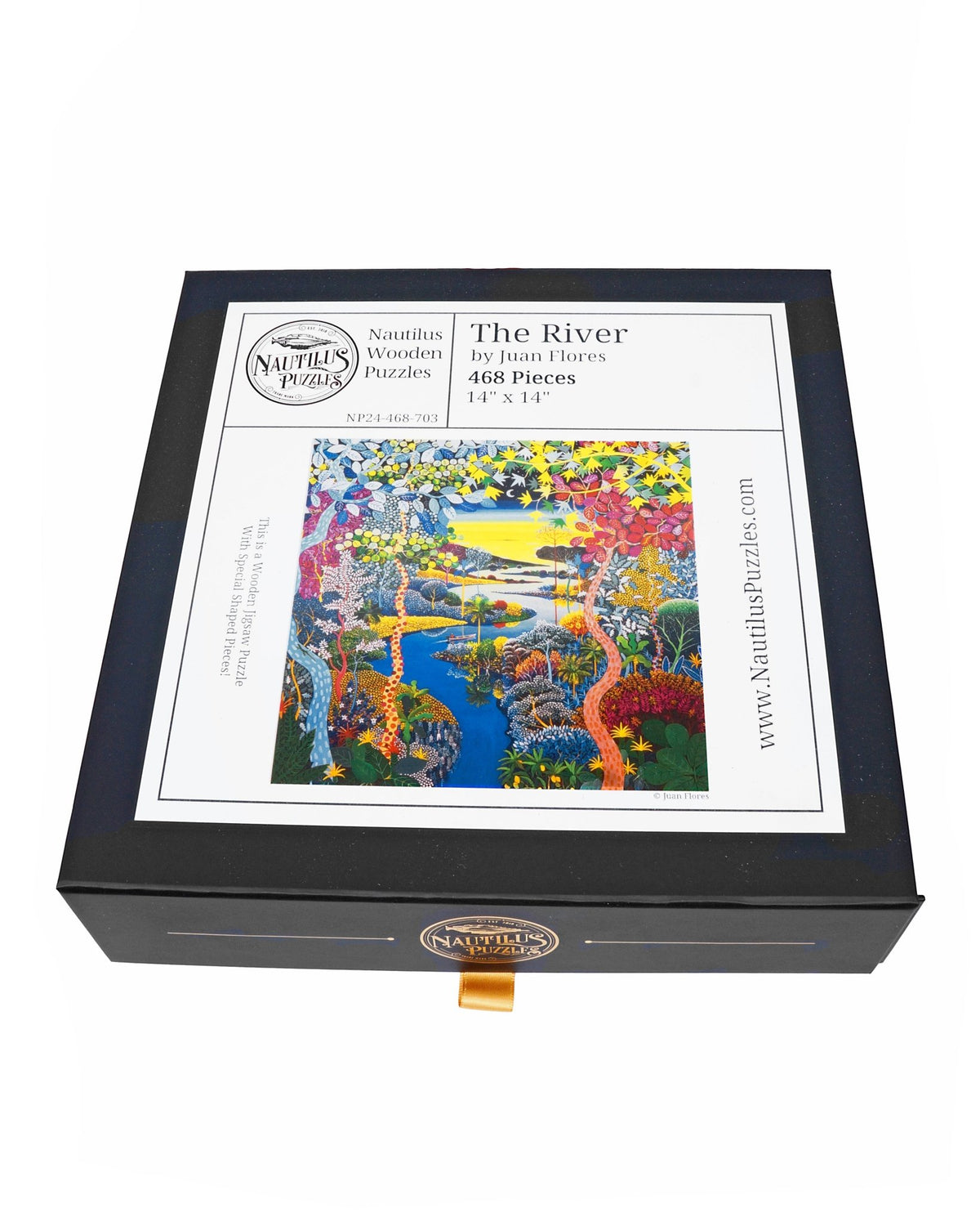 The River (468 Piece Wooden Jigsaw Puzzle) - Nautilus Puzzles - Wooden Jigsaw Puzzles For Adults