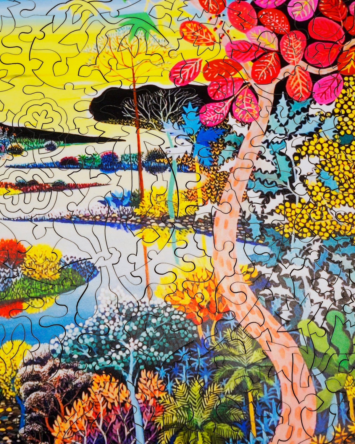 The River (468 Piece Wooden Jigsaw Puzzle) - Nautilus Puzzles - Wooden Jigsaw Puzzles For Adults