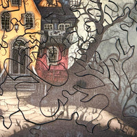 The Witch's House (50 Piece Mini Wooden Jigsaw Puzzle) - Nautilus Puzzles - Wooden Jigsaw Puzzles For Adults