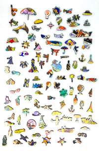 Vintage Travel Posters (502 Piece Wooden Jigsaw Puzzle) - Nautilus Puzzles - Wooden Jigsaw Puzzles For Adults