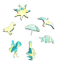 Waiting for the Tide (50 Piece Mini Wooden Jigsaw Puzzle) - Nautilus Puzzles - Wooden Jigsaw Puzzles For Adults