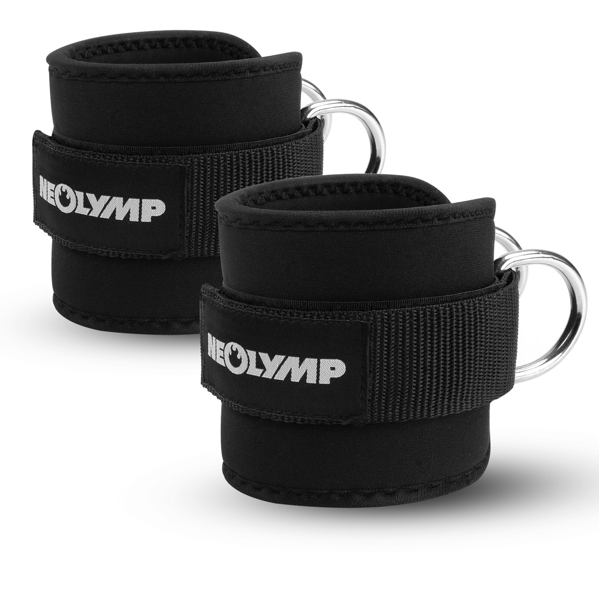 2er-Set Fußschlaufe - Schwarz - Zubehör von NEOLYMP | Fitnessequipment und Sportartikel