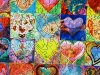 49 Hearts (243 Pieces Jigsaw Puzzles Wooden) - Nautilus Puzzles - Wooden Jigsaw Puzzles For Adults