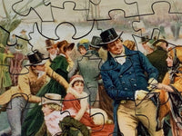 A Merry Christmas from the Pears' Annual (51 Piece Mini Christmas Wooden Puzzle) - Nautilus Puzzles - Wooden Jigsaw Puzzles For Adults