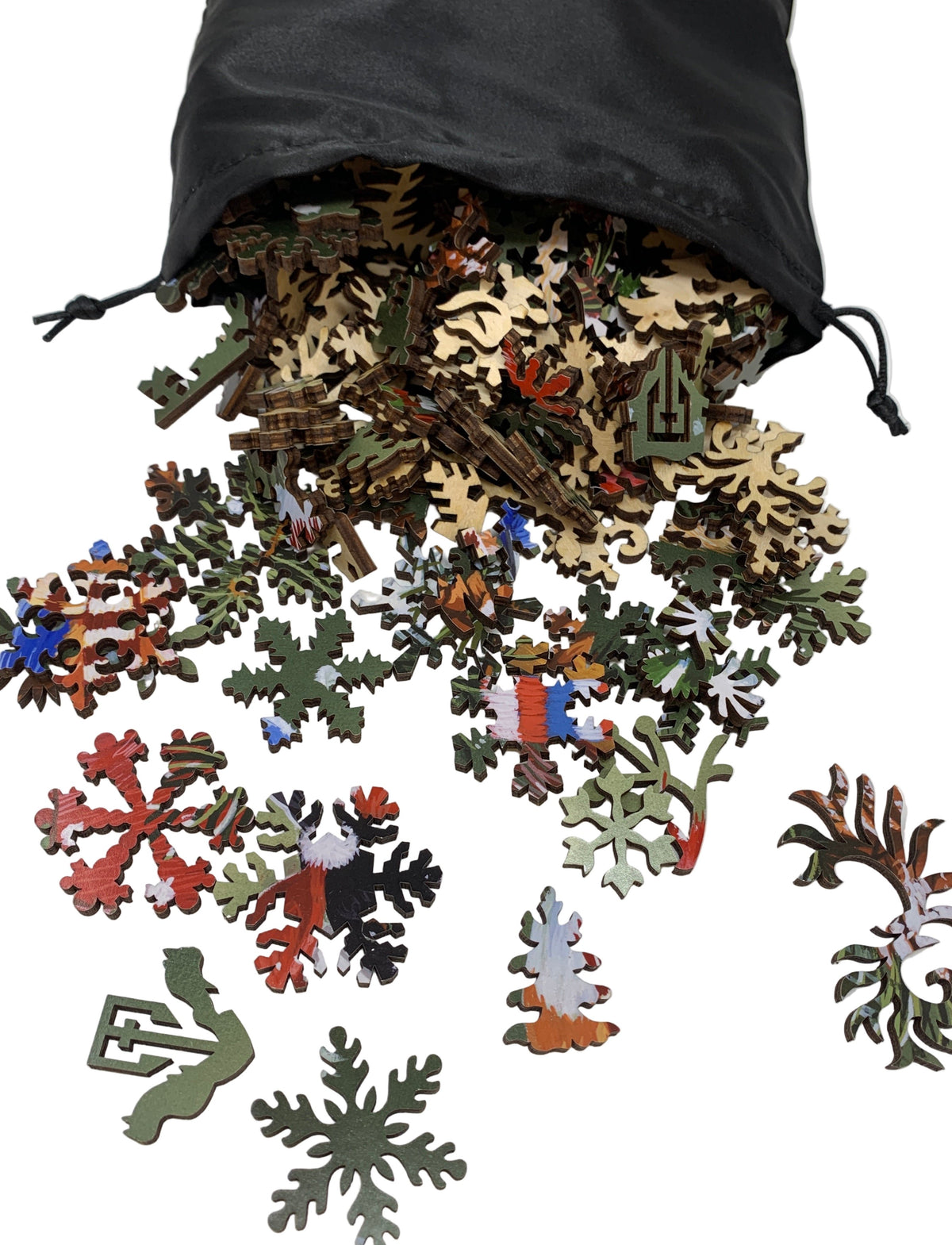 Wrapped Up for Winter (358 Piece Winter Wooden Jigsaw Puzzle) - Nautilus Puzzles - Wooden Jigsaw Puzzles For Adults