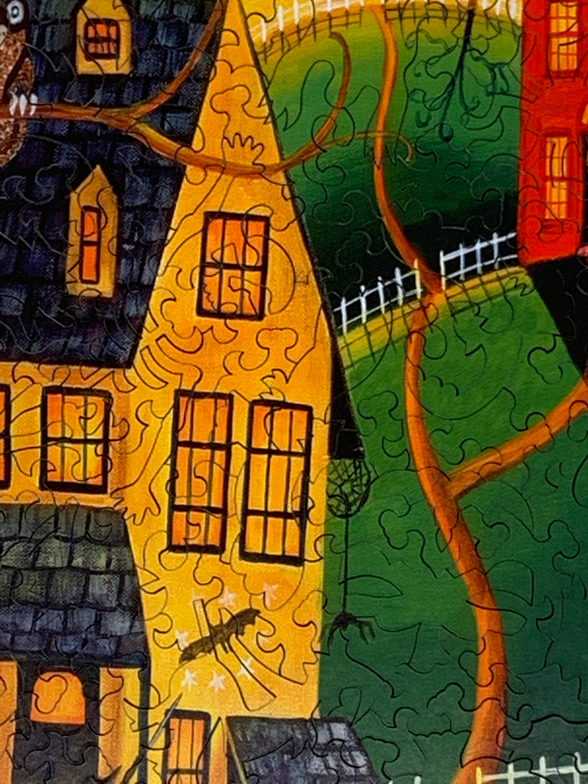Halloween Trick or Treat - 363 Piece Wooden Jigsaw Puzzle - Nautilus Puzzles - Wooden Jigsaw Puzzles For Adults