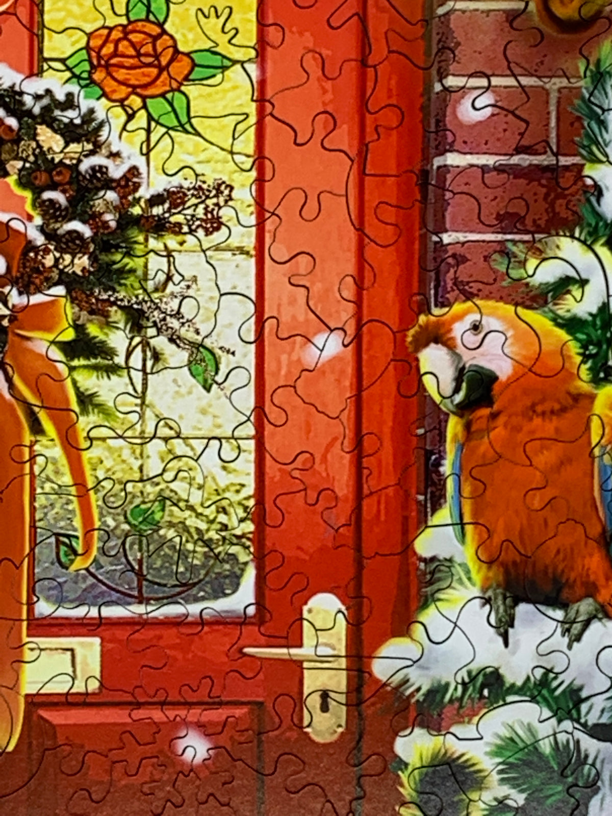 Christmas Welcome (360 Piece Wooden Jigsaw Puzzle) - Nautilus Puzzles - Wooden Jigsaw Puzzles For Adults