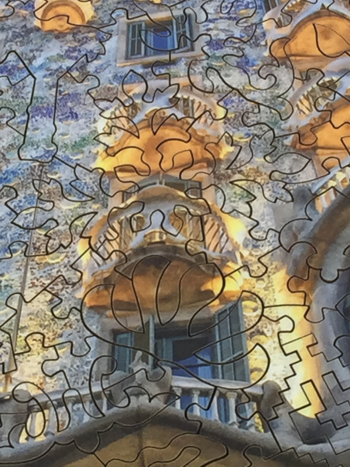Casa Batlló, Barcelona (180 Piece Wooden Jigsaw Puzzle) - Nautilus Puzzles - Wooden Jigsaw Puzzles For Adults