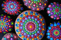 Mandala Stones (432 Piece Wooden Jigsaw Puzzle) - Nautilus Puzzles - Wooden Jigsaw Puzzles For Adults