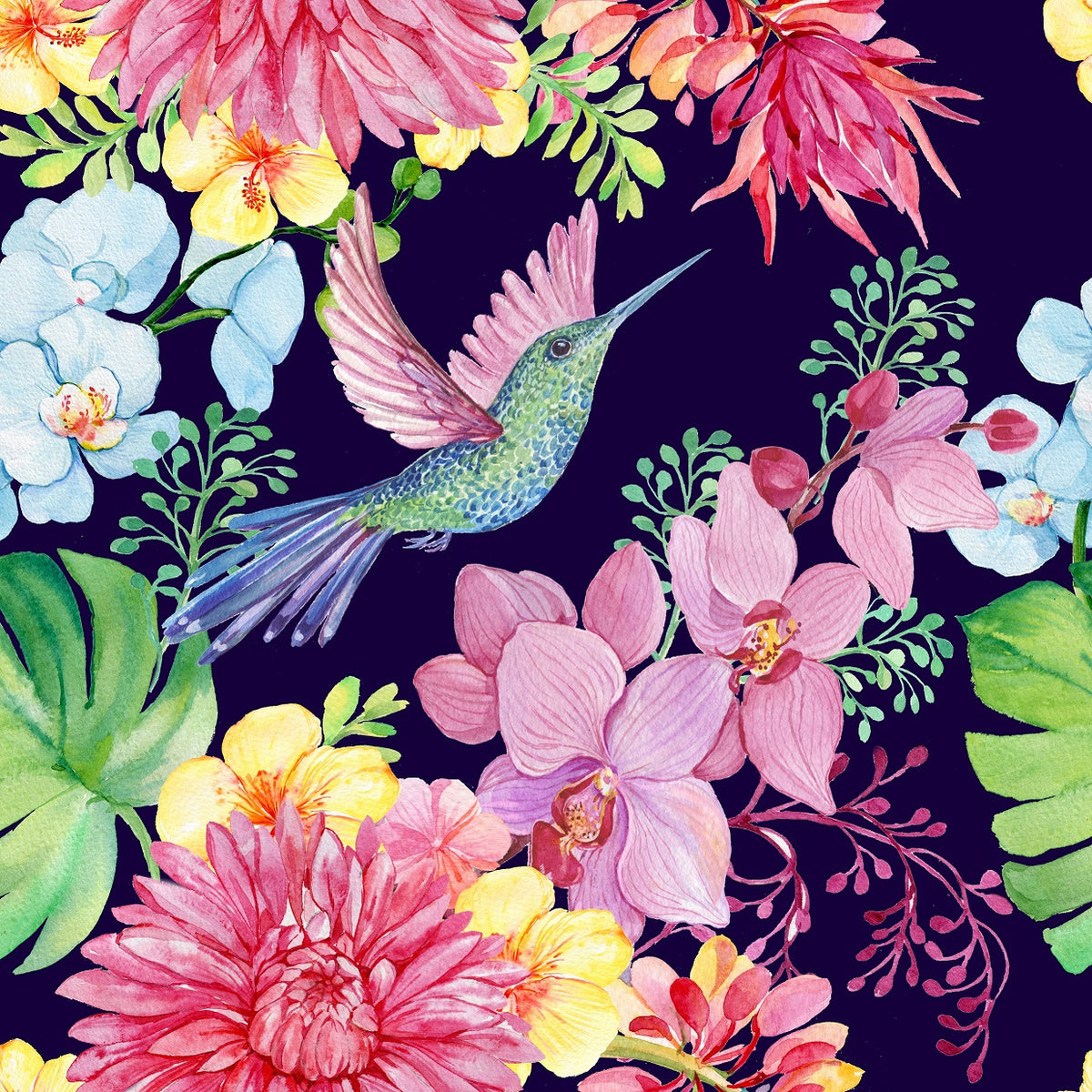 Summer Hummingbird - 222 Piece Wooden Jigsaw Puzzle - Nautilus Puzzles - Wooden Jigsaw Puzzles For Adults