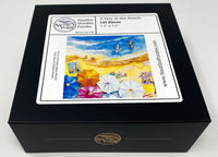 A Day at the Beach (145 Piece Wooden Jigsaw Puzzle) - Nautilus Puzzles - Wooden Jigsaw Puzzles For Adults