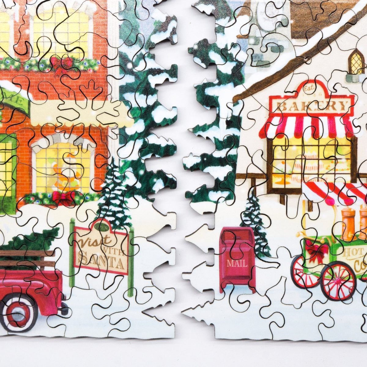 An Infinite Christmas (452 Piece Christmas Jigsaw Puzzle) - Nautilus Puzzles - Wooden Jigsaw Puzzles For Adults