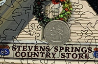 Christmas at the General Store (475 Piece Christmas Wooden Jigsaw Puzzle) - Nautilus Puzzles - Wooden Jigsaw Puzzles For Adults