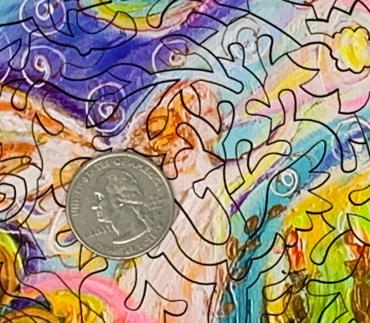Dreaming of Chagall (534 Piece Wooden Jigsaw Puzzle) - Nautilus Puzzles - Wooden Jigsaw Puzzles For Adults
