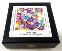 Easter Eggs (60 Piece Mini Wooden Jigsaw Puzzle) - Nautilus Puzzles - Wooden Jigsaw Puzzles For Adults