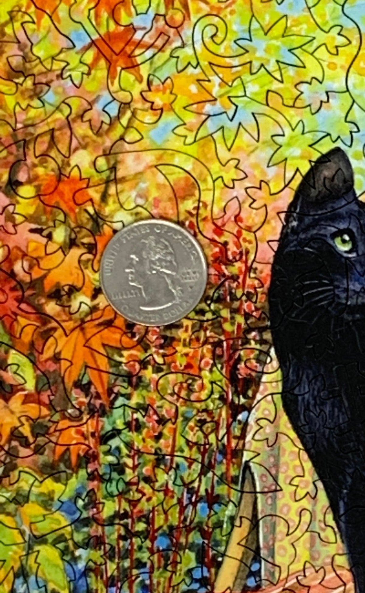 Fall Fishing - 425 Piece Wooden Jigsaw Puzzle - Nautilus Puzzles - Wooden Jigsaw Puzzles For Adults