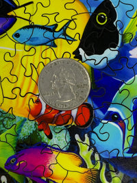 Fish Alive (144 Piece Wooden Jigsaw Puzzle) - Nautilus Puzzles - Wooden Jigsaw Puzzles For Adults