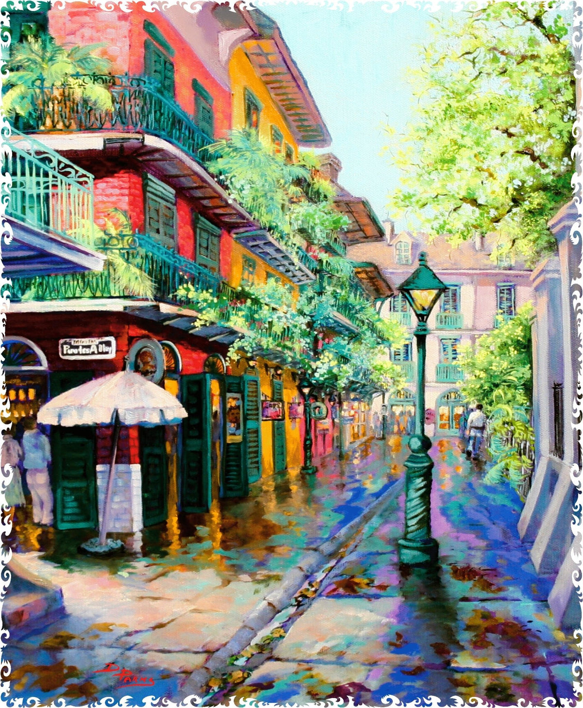 French Quarter, New Orleans (501 Piece Wooden Jigsaw Puzzle) - Nautilus Puzzles - Wooden Jigsaw Puzzles For Adults