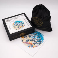 Green Turtle Hatchlings - 361 Piece Wooden Jigsaw Puzzle for Adults - Nautilus Puzzles - Wooden Jigsaw Puzzles For Adults