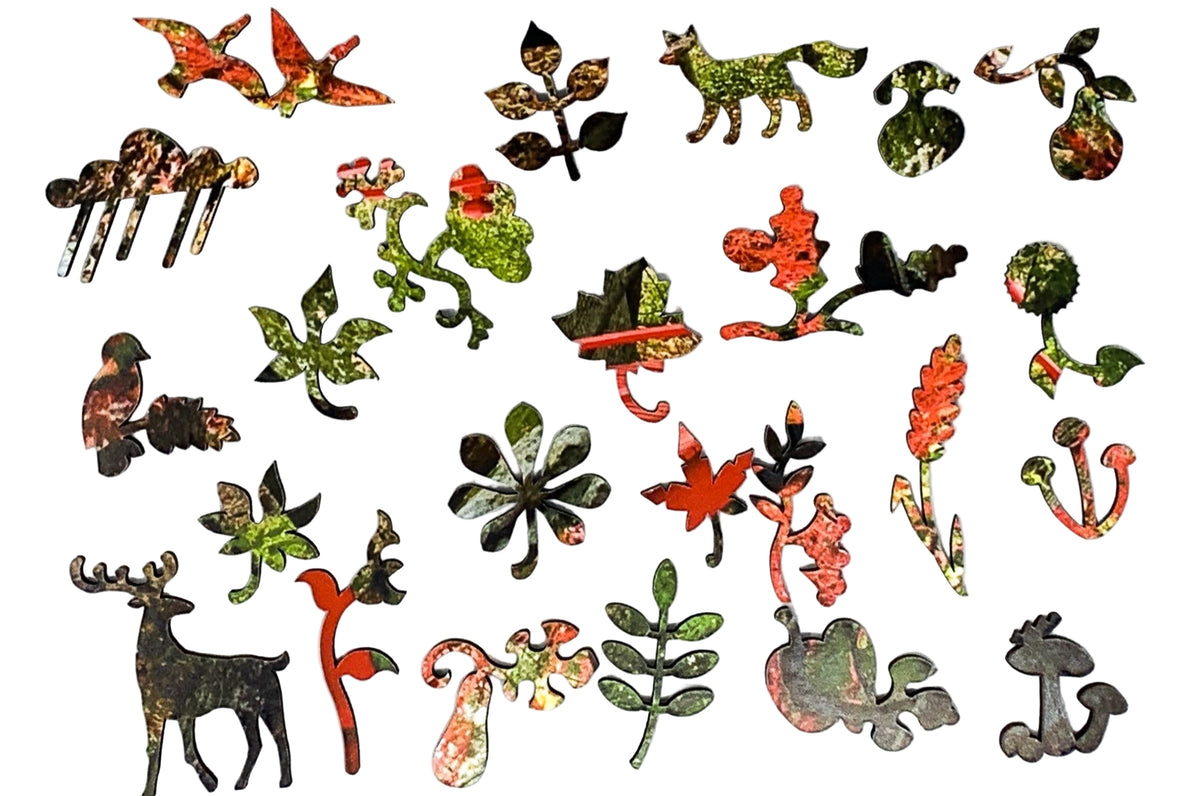Maple Creek (385 Piece Wooden Jigsaw Puzzle) - Nautilus Puzzles - Wooden Jigsaw Puzzles For Adults