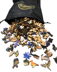 Great Paintings (366 Piece Wooden Jigsaw Puzzle) - Nautilus Puzzles - Wooden Jigsaw Puzzles For Adults