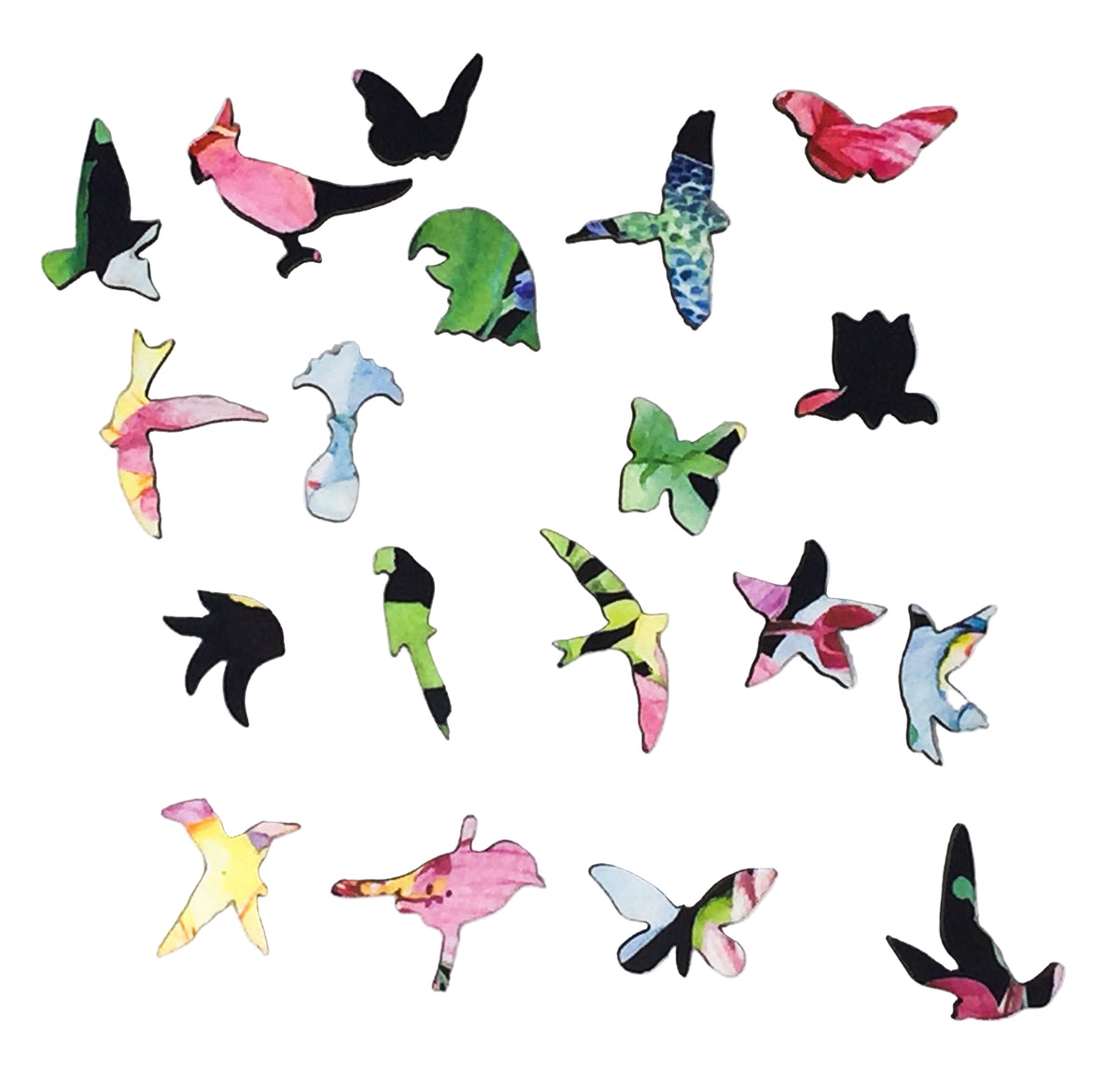 Summer Hummingbird - 222 Piece Wooden Jigsaw Puzzle - Nautilus Puzzles - Wooden Jigsaw Puzzles For Adults