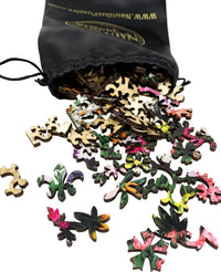 French Flower Market (122 Piece Wooden Jigsaw Puzzle) - Nautilus Puzzles - Wooden Jigsaw Puzzles For Adults