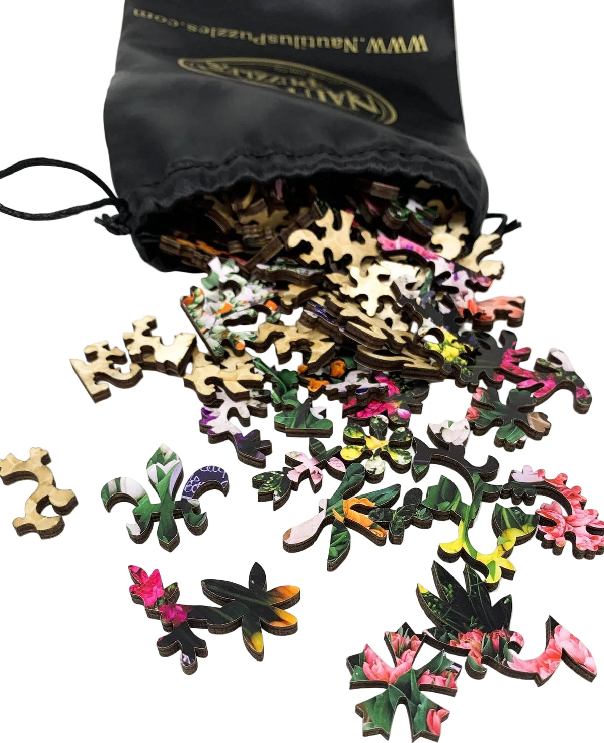 French Flower Market (122 Piece Wooden Jigsaw Puzzle) - Nautilus Puzzles - Wooden Jigsaw Puzzles For Adults