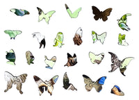 Sloth Among the Butterflies | 143 Pieces | Sloth Jigsaw Puzzle