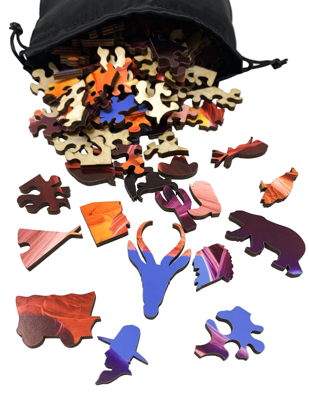 Antelope Canyon, Arizona (181 Piece Wooden Jigsaw Puzzle) - Nautilus Puzzles - Wooden Jigsaw Puzzles For Adults