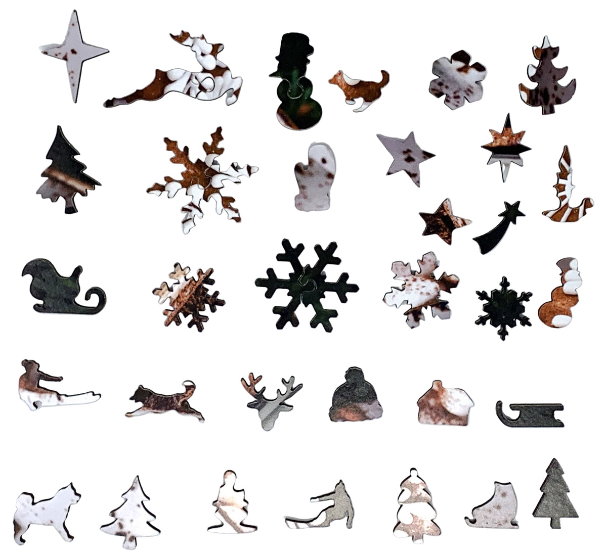 Christmas Cocoa Time - 200 Piece Christmas Wooden Jigsaw Puzzle - Nautilus Puzzles - Wooden Jigsaw Puzzles For Adults
