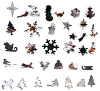 Christmas Cocoa Time - 200 Piece Christmas Wooden Jigsaw Puzzle - Nautilus Puzzles - Wooden Jigsaw Puzzles For Adults