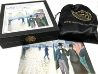 Paris Street; Rainy Day by Gustave Caillebotte - 300 Piece Wooden Jigsaw Puzzle - Nautilus Puzzles - Wooden Jigsaw Puzzles For Adults