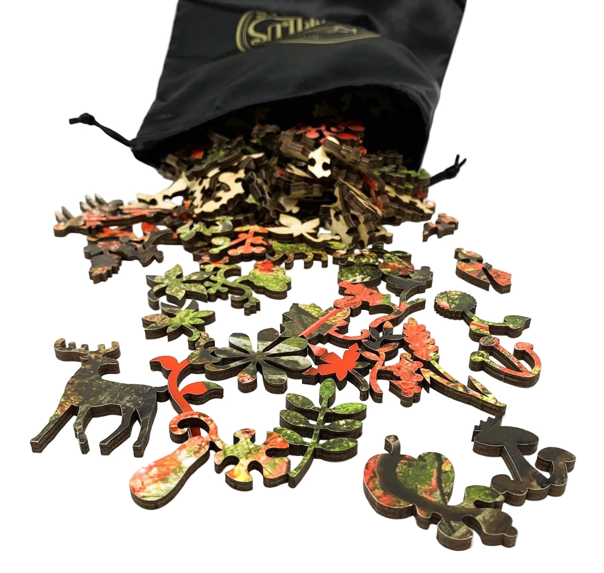 Maple Creek (385 Piece Wooden Jigsaw Puzzle) - Nautilus Puzzles - Wooden Jigsaw Puzzles For Adults