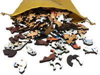 Cat in the Window - 215 Piece Cat Wooden Jigsaw Puzzle - Nautilus Puzzles - Wooden Jigsaw Puzzles For Adults