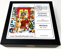 Christmas Welcome (360 Piece Christmas Wooden Jigsaw Puzzle) - Nautilus Puzzles - Wooden Jigsaw Puzzles For Adults