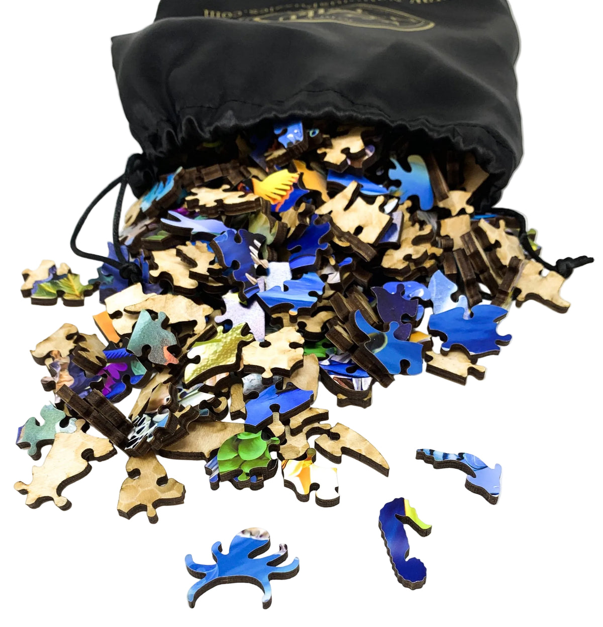 Turtle Beach (475 Piece Turtle Wooden Jigsaw Puzzle) - Nautilus Puzzles - Wooden Jigsaw Puzzles For Adults