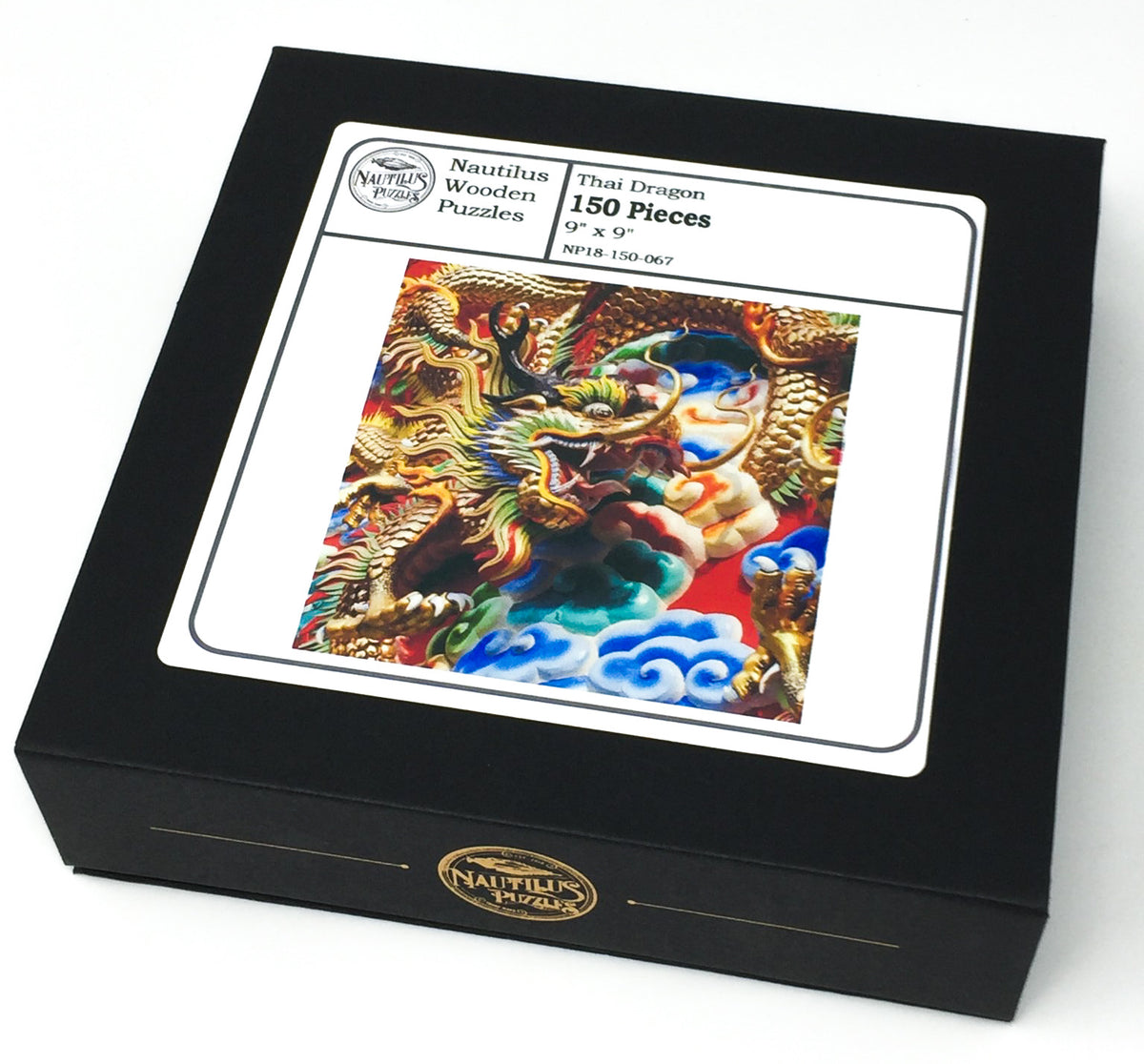 Thai Dragon (150 Piece Wooden Jigsaw Puzzle) - Nautilus Puzzles - Wooden Jigsaw Puzzles For Adults