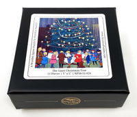 The Giant Christmas Tree (51 Pieces) Mini Wooden Christmas Puzzle - Nautilus Puzzles - Wooden Jigsaw Puzzles For Adults