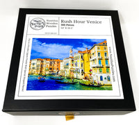 Rush Hour, Venice - 300 Piece Wooden Jigsaw Puzzle - Nautilus Puzzles - Wooden Jigsaw Puzzles For Adults