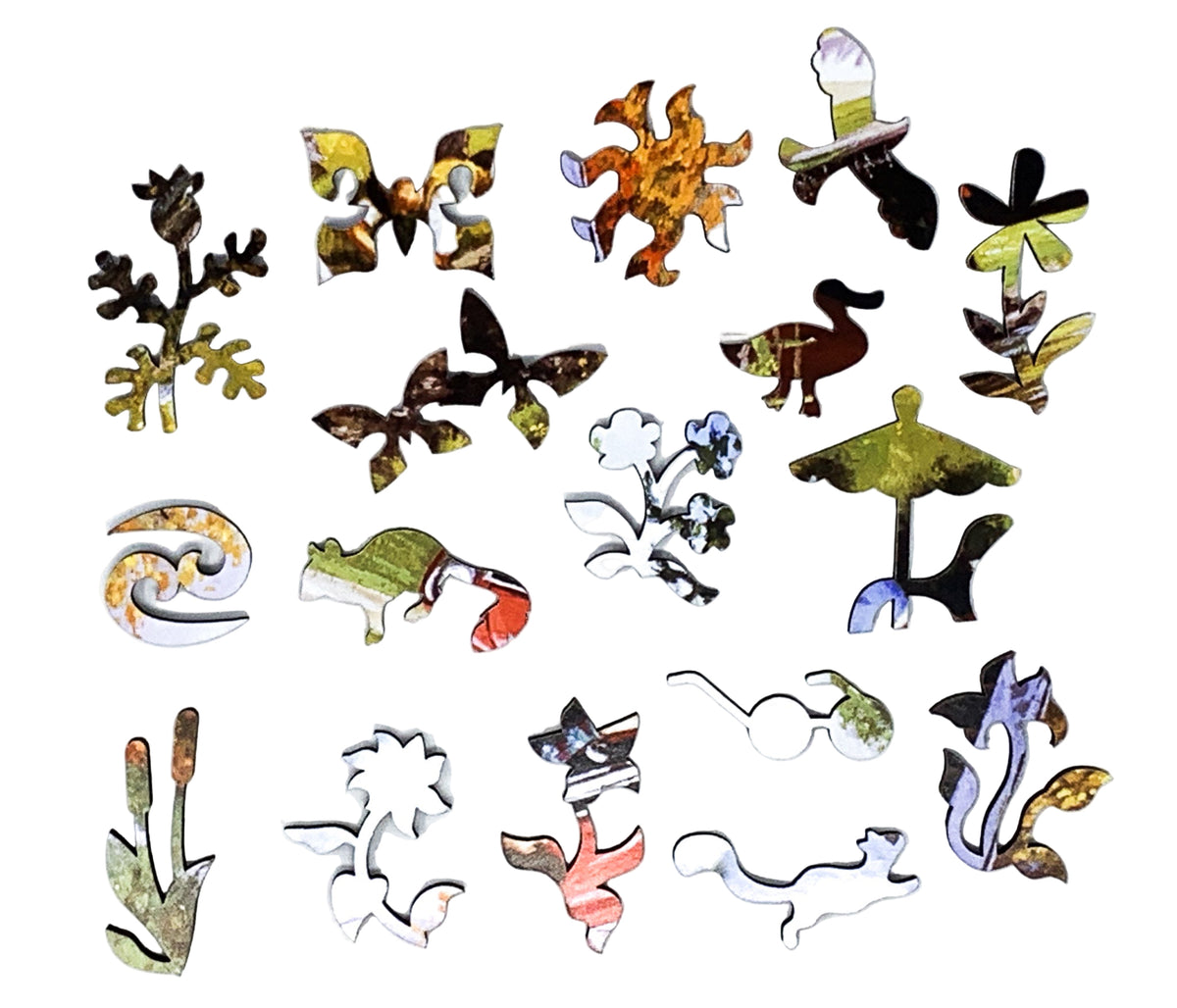 Lazy Days (358 Piece Wooden Jigsaw Puzzle) - Nautilus Puzzles - Wooden Jigsaw Puzzles For Adults