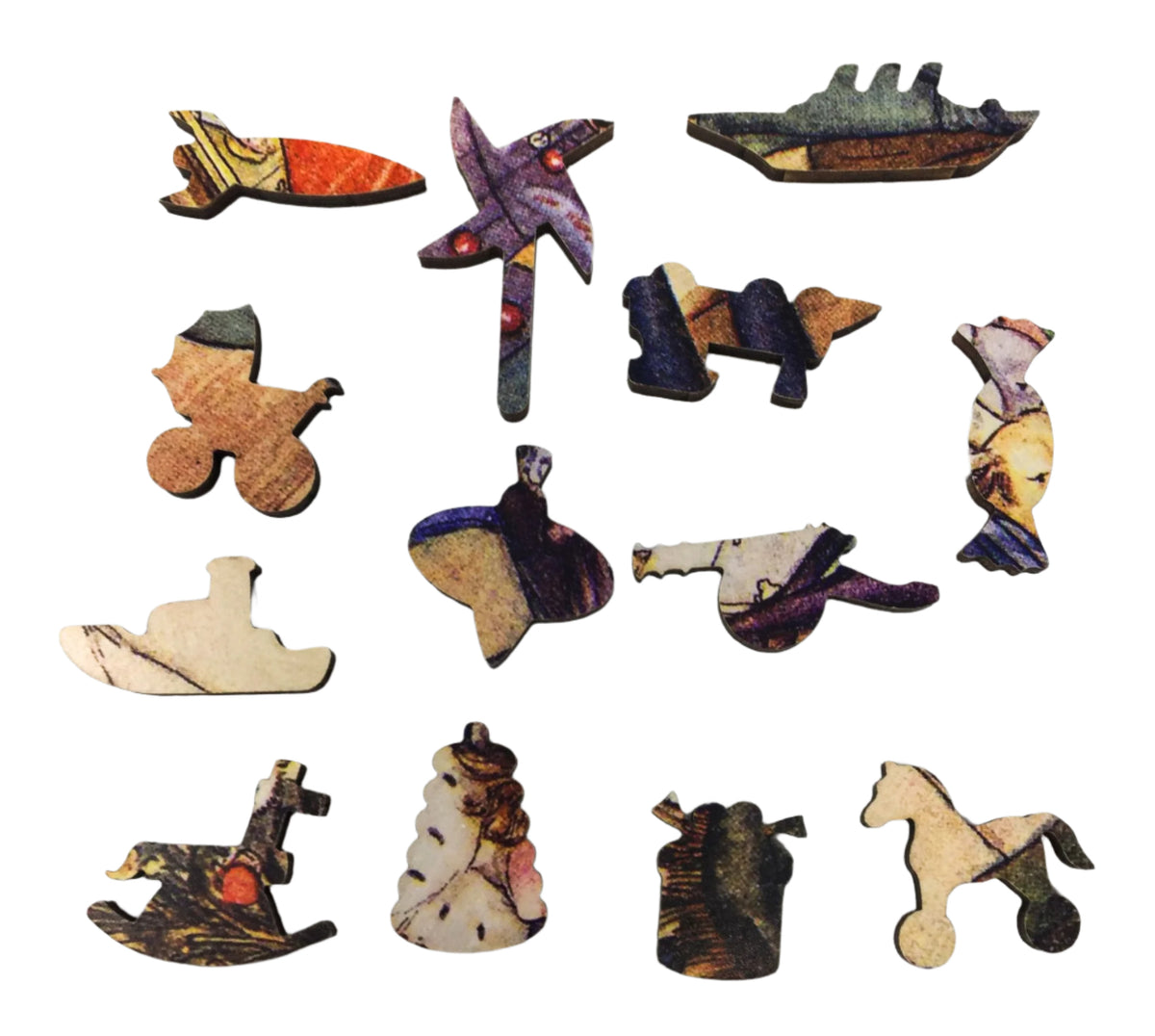 Toyshop Window (250 Pieces) Wooden Christmas Jigsaw Puzzle - Nautilus Puzzles - Wooden Jigsaw Puzzles For Adults
