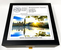 Westminster Sunset, London (350 Piece Wooden Jigsaw Puzzle) - Nautilus Puzzles - Wooden Jigsaw Puzzles For Adults