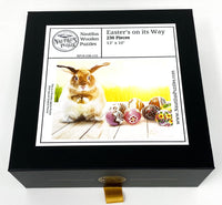 Easter's on it's Way - 236 Piece Easter Wooden Jigsaw Puzzle - Nautilus Puzzles - Wooden Jigsaw Puzzles For Adults