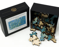 Almond Blossoms by Vincent Van Gogh (50 Piece Wooden Jigsaw Puzzle) - Nautilus Puzzles - Wooden Jigsaw Puzzles For Adults