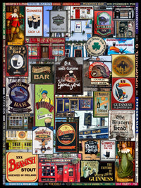 Irish Pubs (201 Piece Wooden Jigsaw Puzzle) - Nautilus Puzzles - Wooden Jigsaw Puzzles For Adults